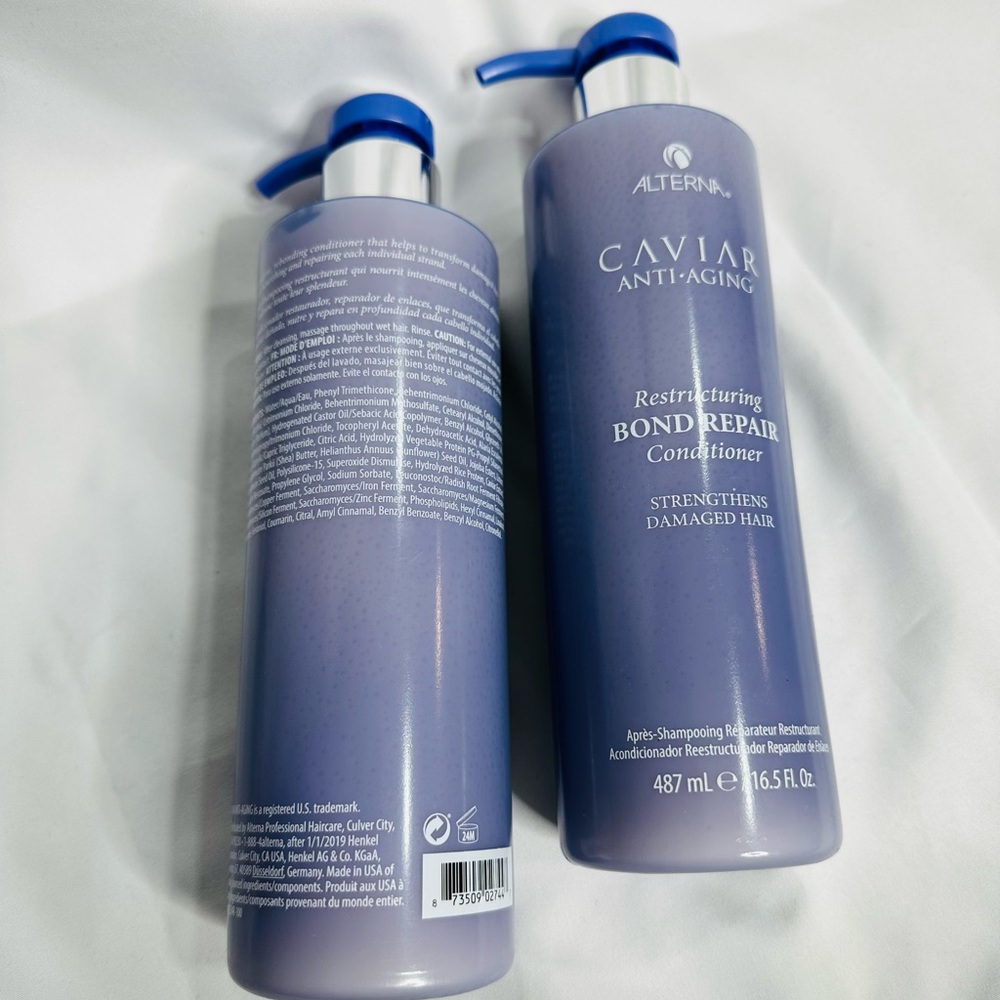 Alterna Caviar Anti-Aging Restructuring Bond Repair Conditioner 16.5oz - Picture 6 of 8